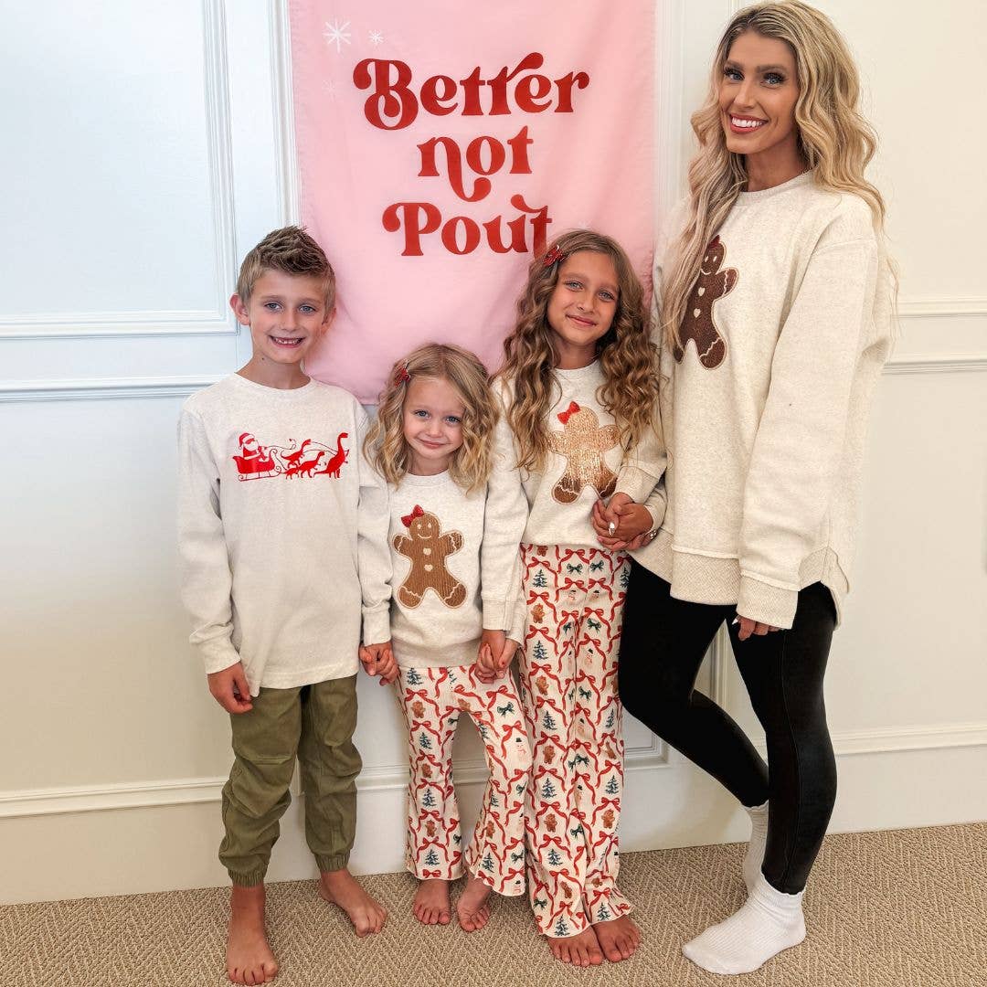 Dino Christmas Long Sleeve Shirt