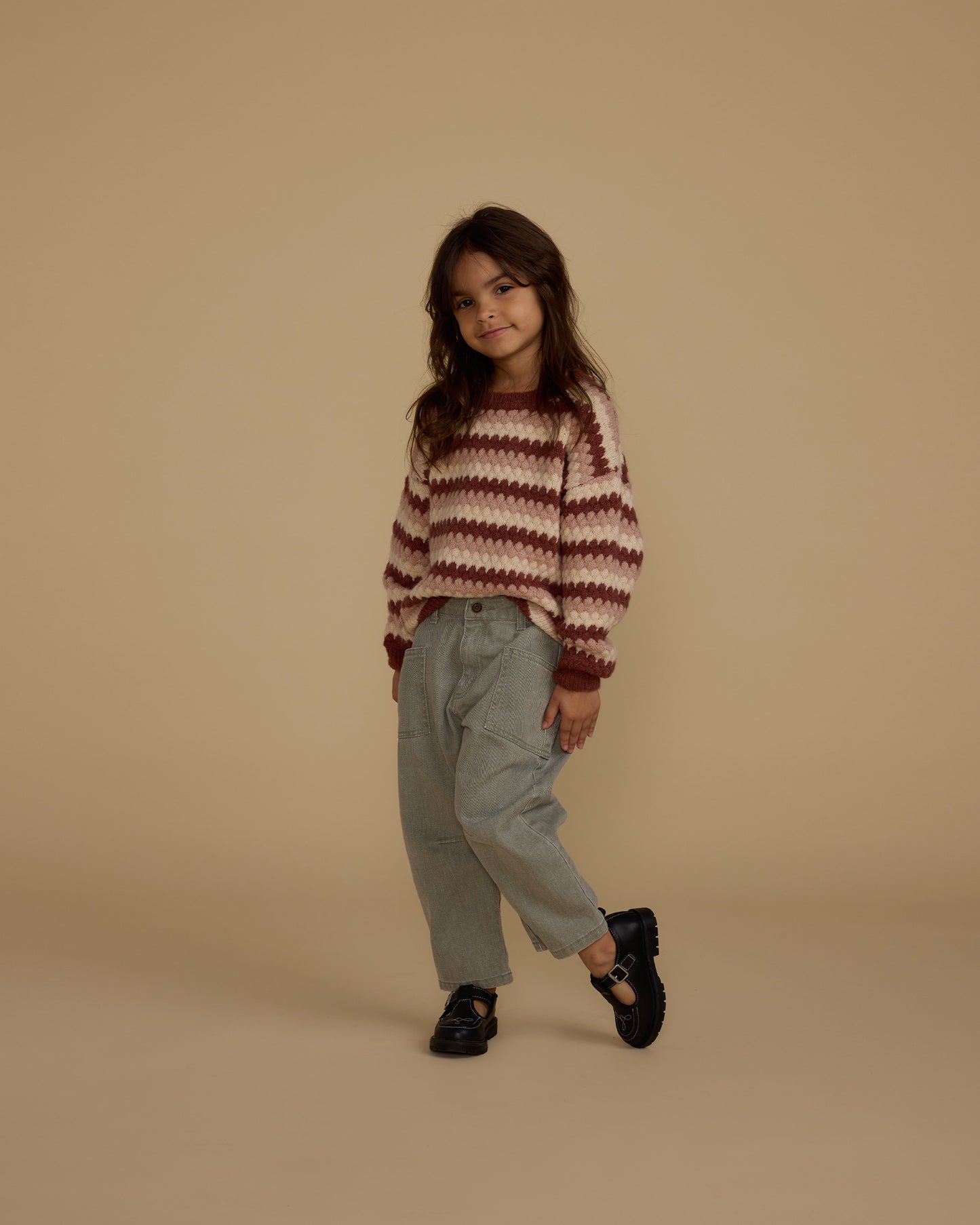 Straight Leg Pant | Light Washed Denim