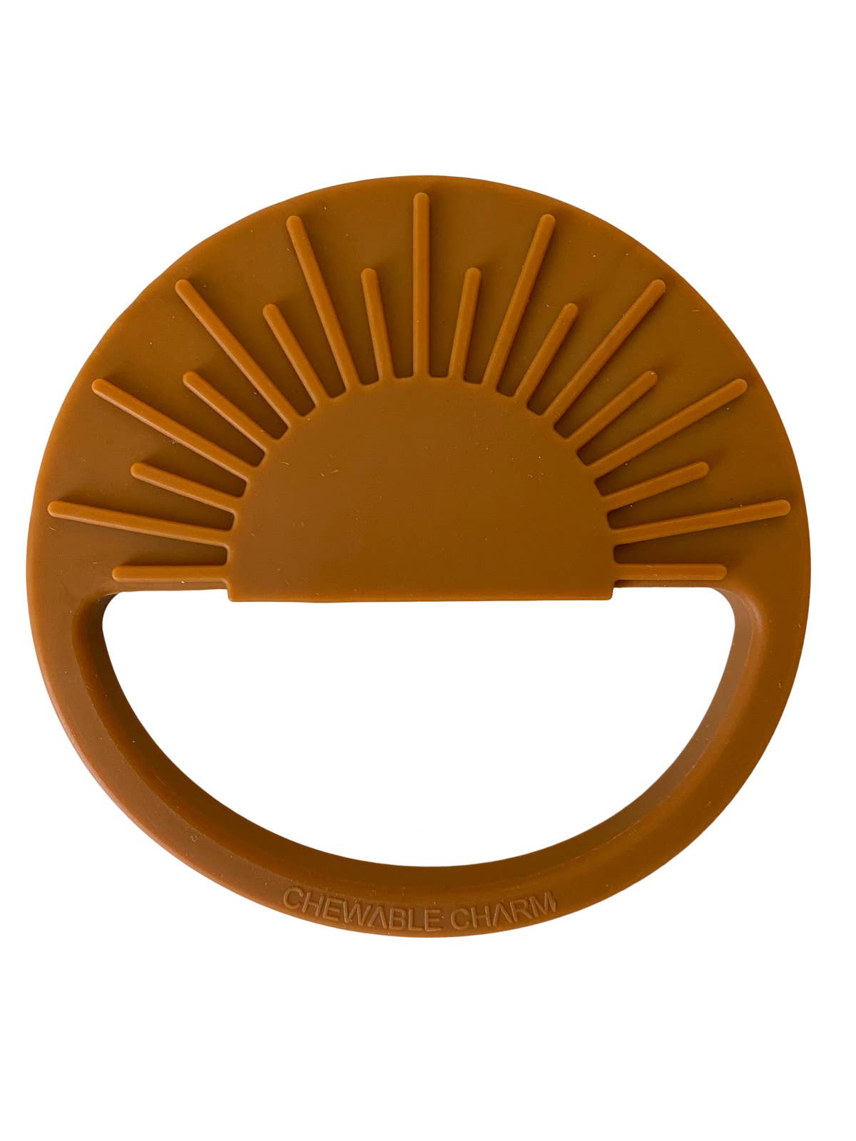 Sun Silicone Teether | Clay