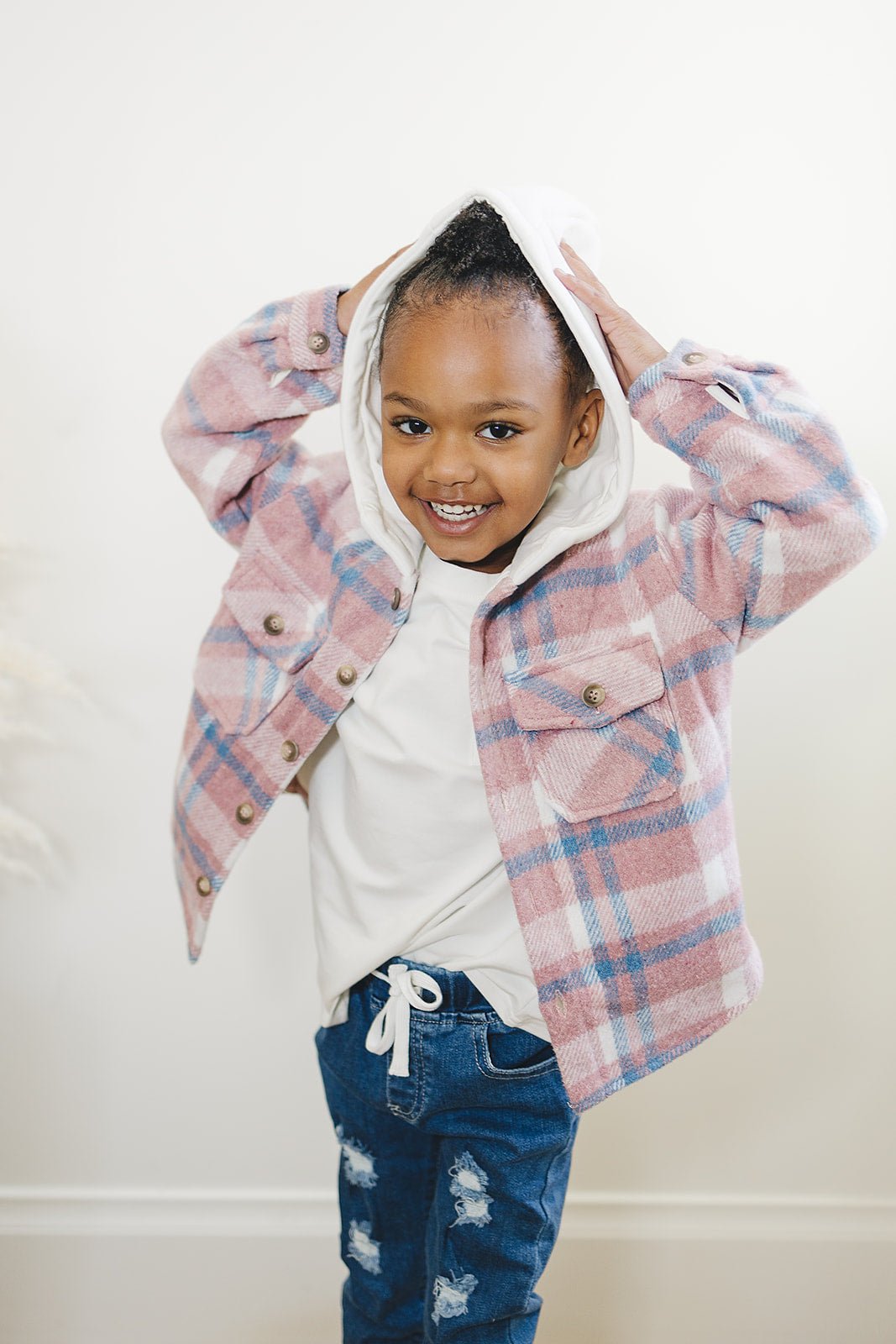 Forest Shacket | Pink