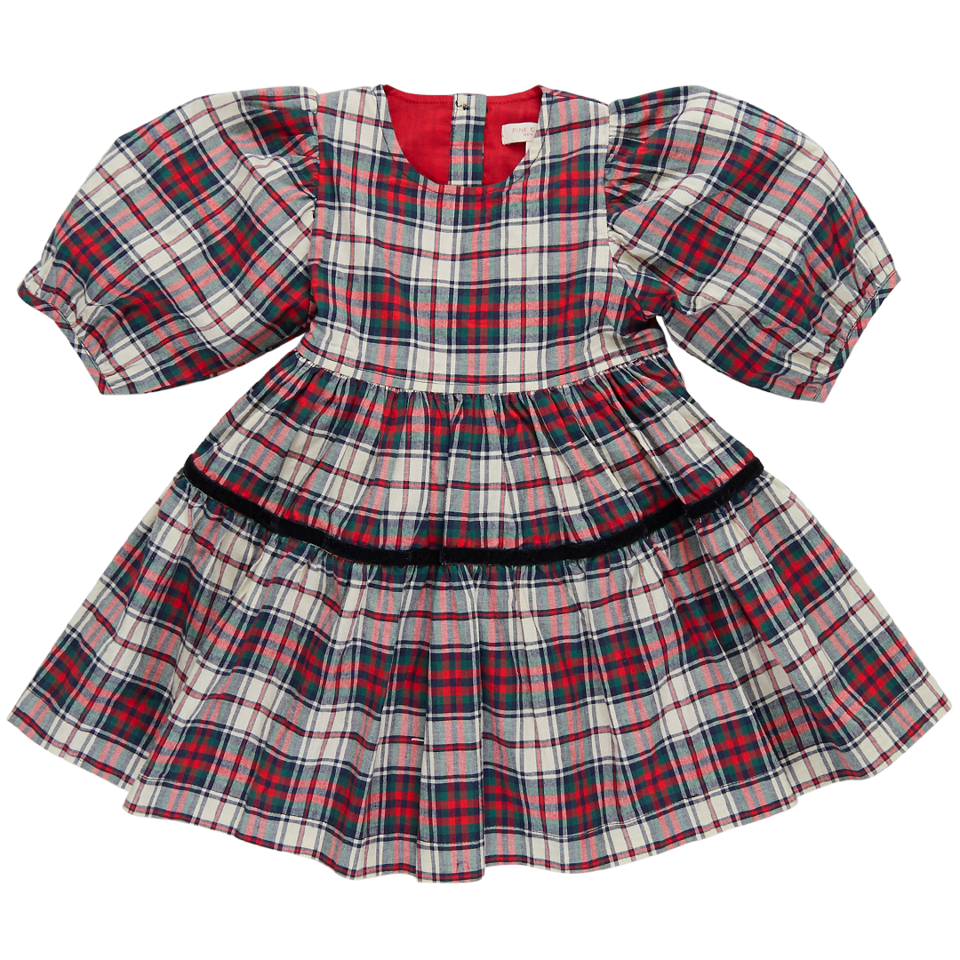Maribelle Dress | Holly Tartan