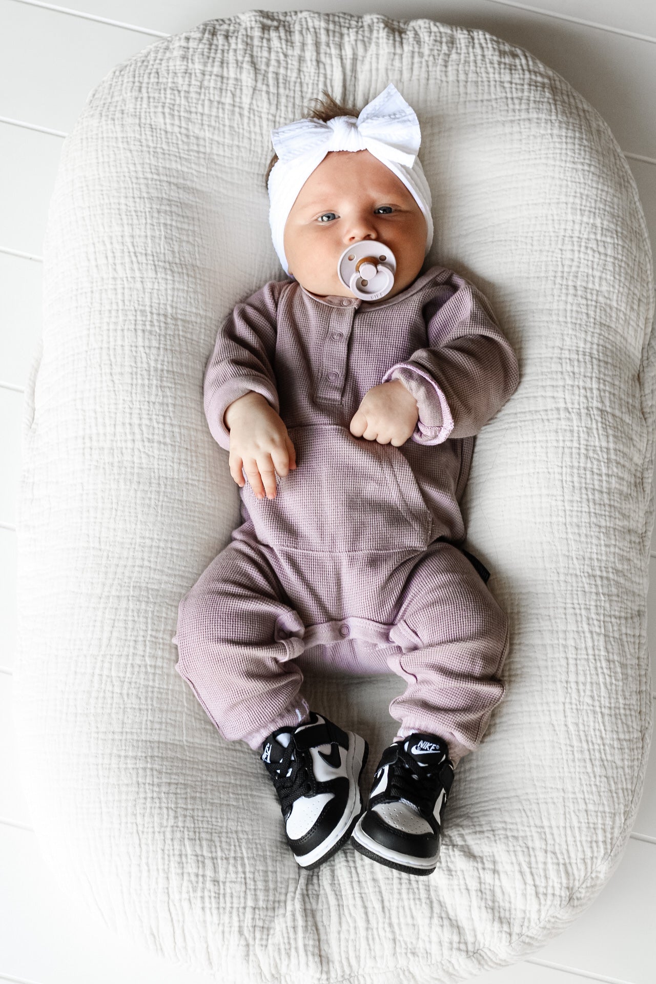 Waffle Romper | Thistle