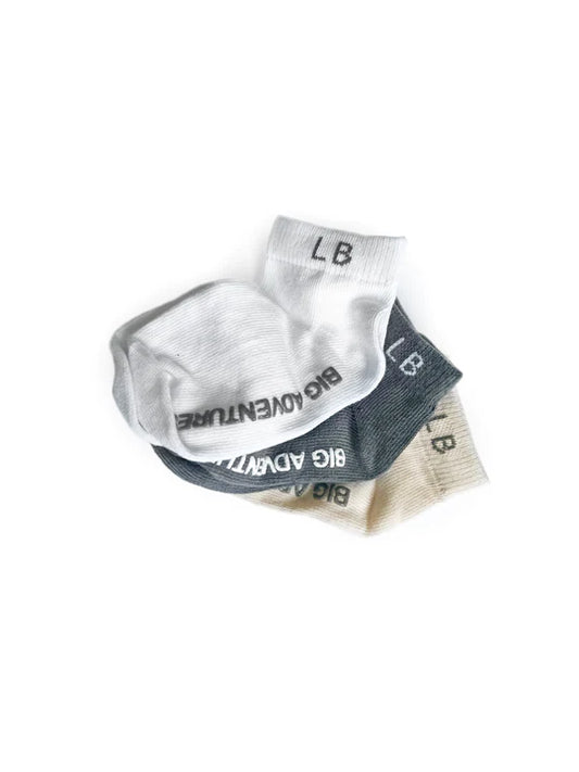 Sock 3 Pack | Modern Sand