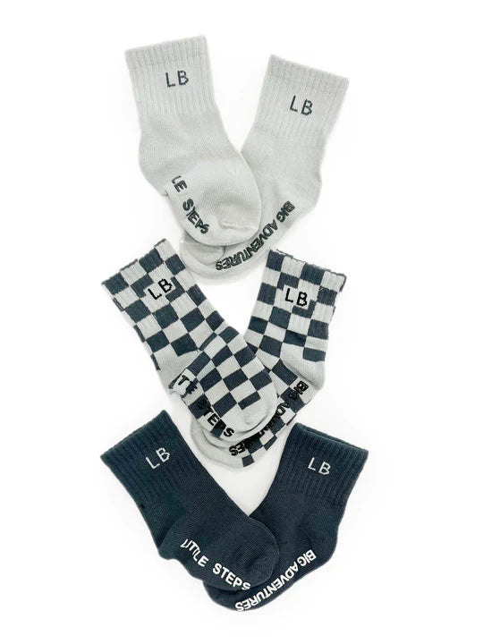 Sock 3 Pack | Check Mix