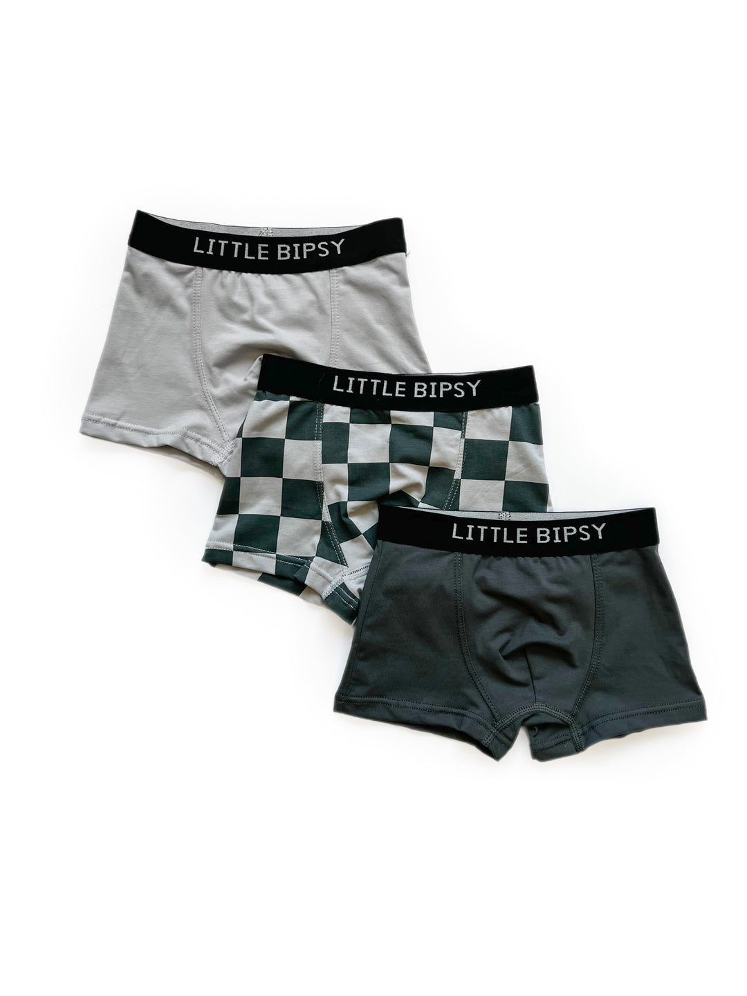 Boxer Brief 3-Pack | Pewter Check Mix