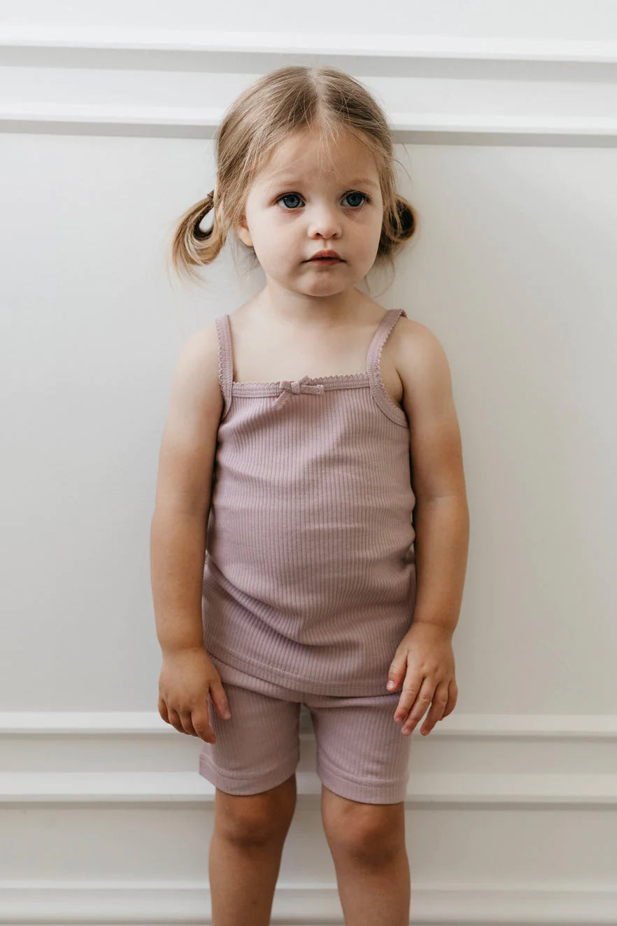 Organic Cotton Modal Elastane Bike Short | Blossom