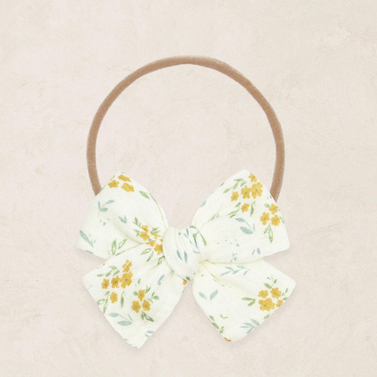 Golden Meadow Adventure Bow | Nylon Headband