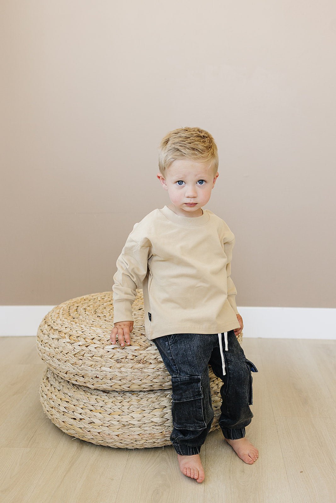 Keaton Long Sleeve | Brown