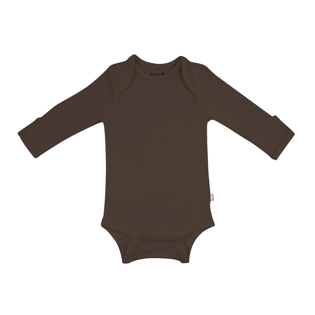 Bamboo Long Sleeve Bodysuit | Espresso