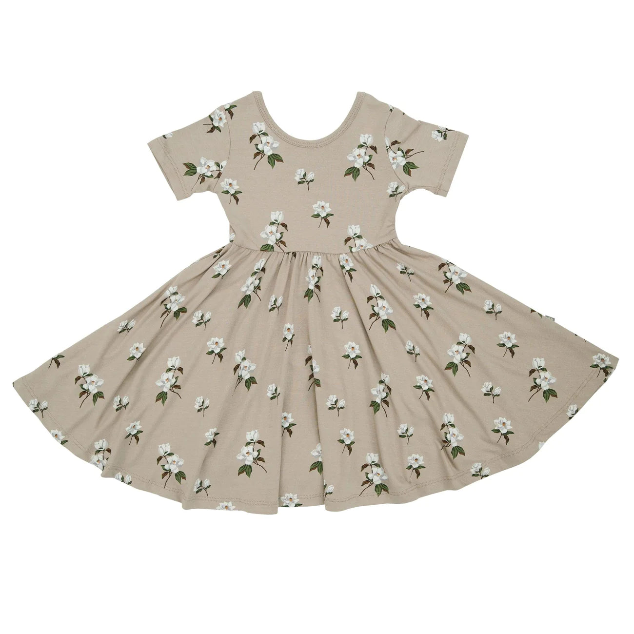 Bamboo Twirl Dress | Khaki Magnolia