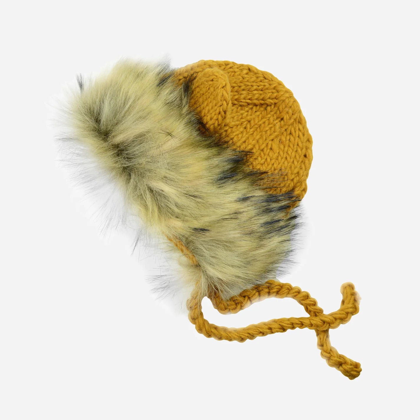 Lennon Lion, Mustard | Hand Knit Kids & Baby Hat