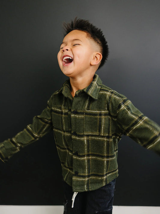 Max Button Up Shirt | Green