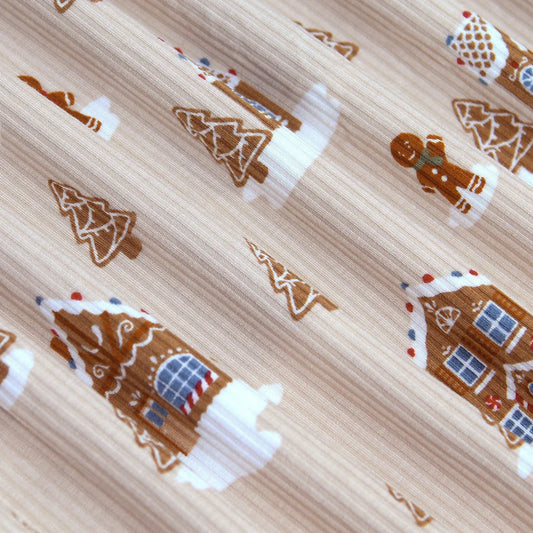 Bamboo Sleeper w/ Fold-Over Feet | Gingerbread Houses