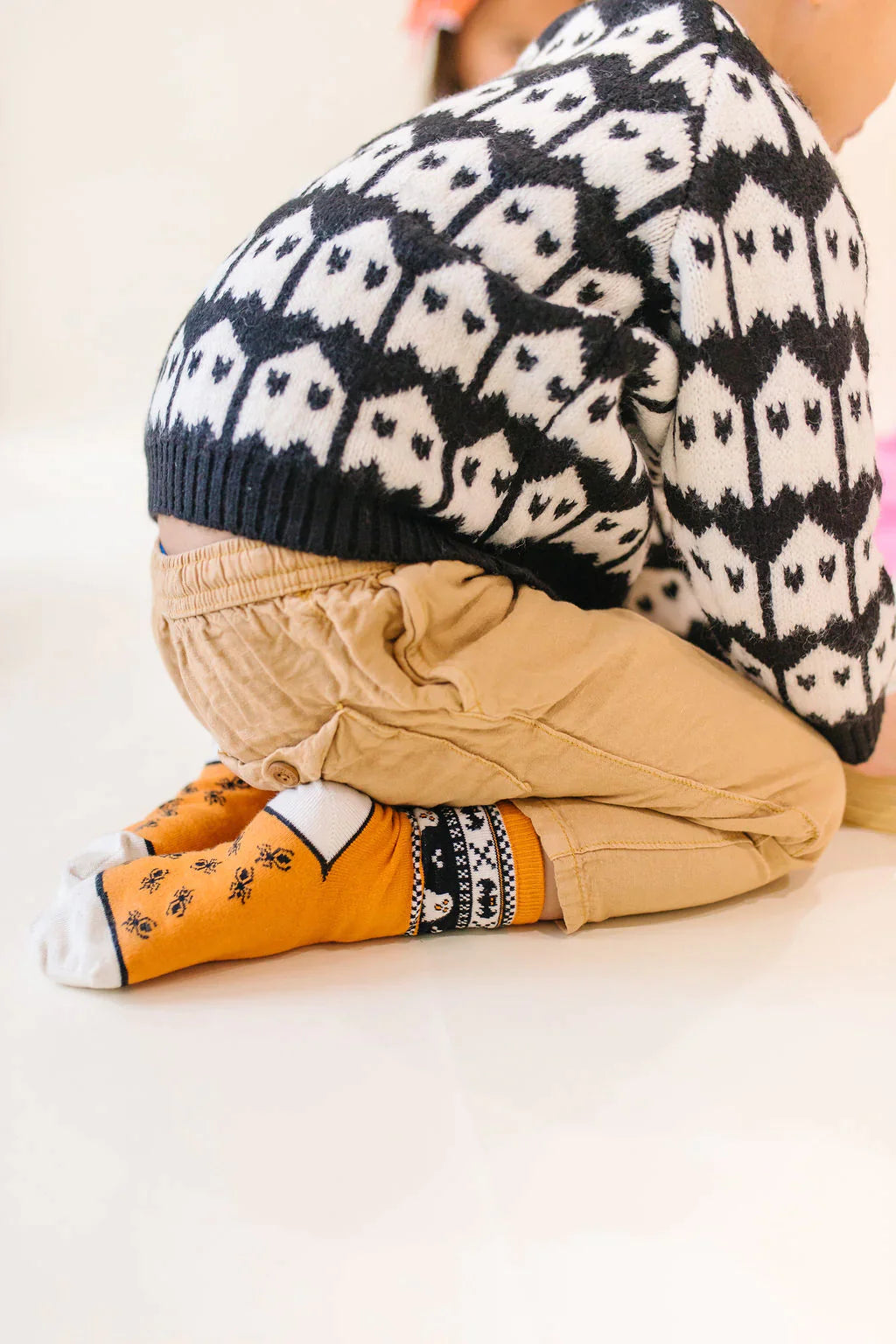 Spooky Knit Sock | Baby + Kid