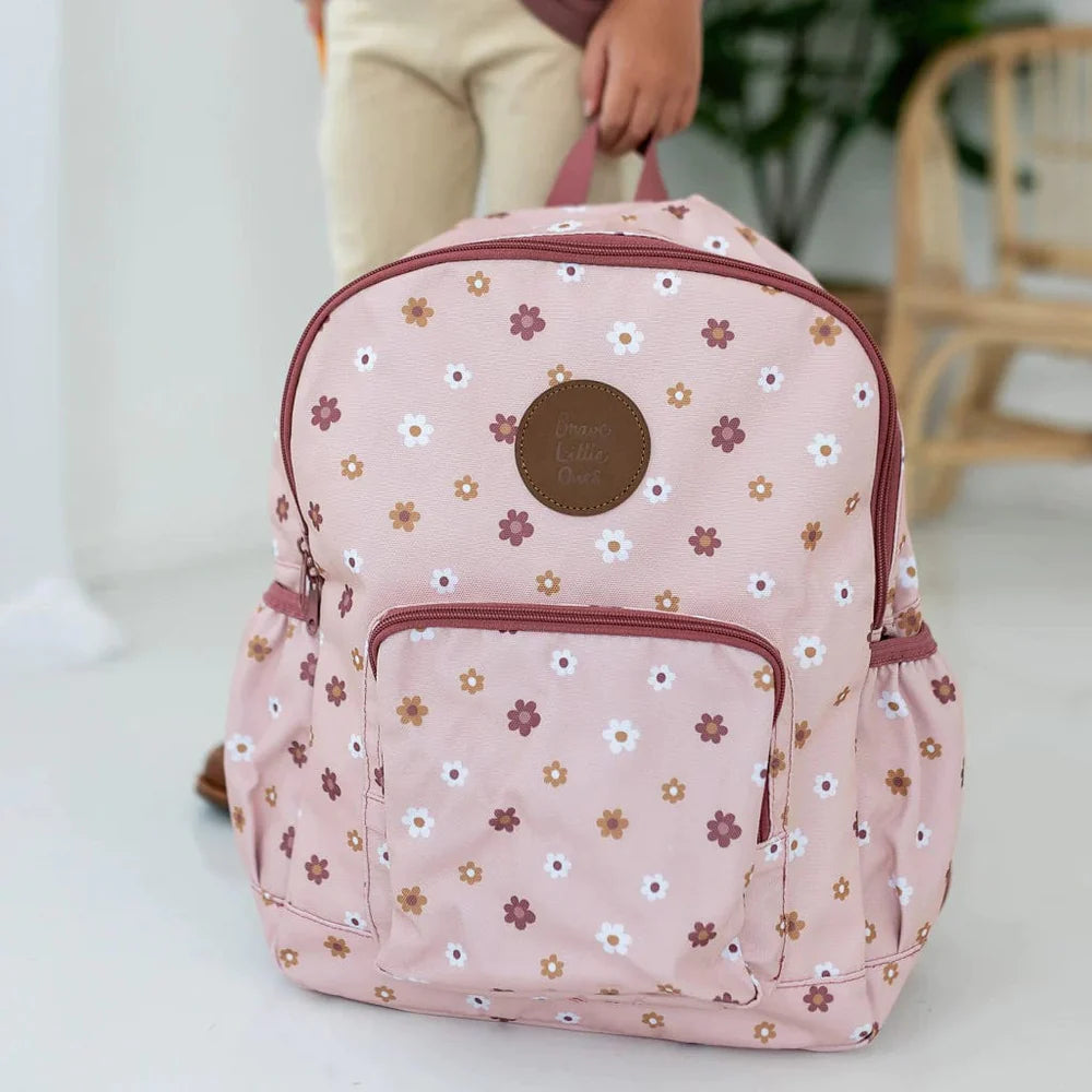 Pink Daisy Backpack