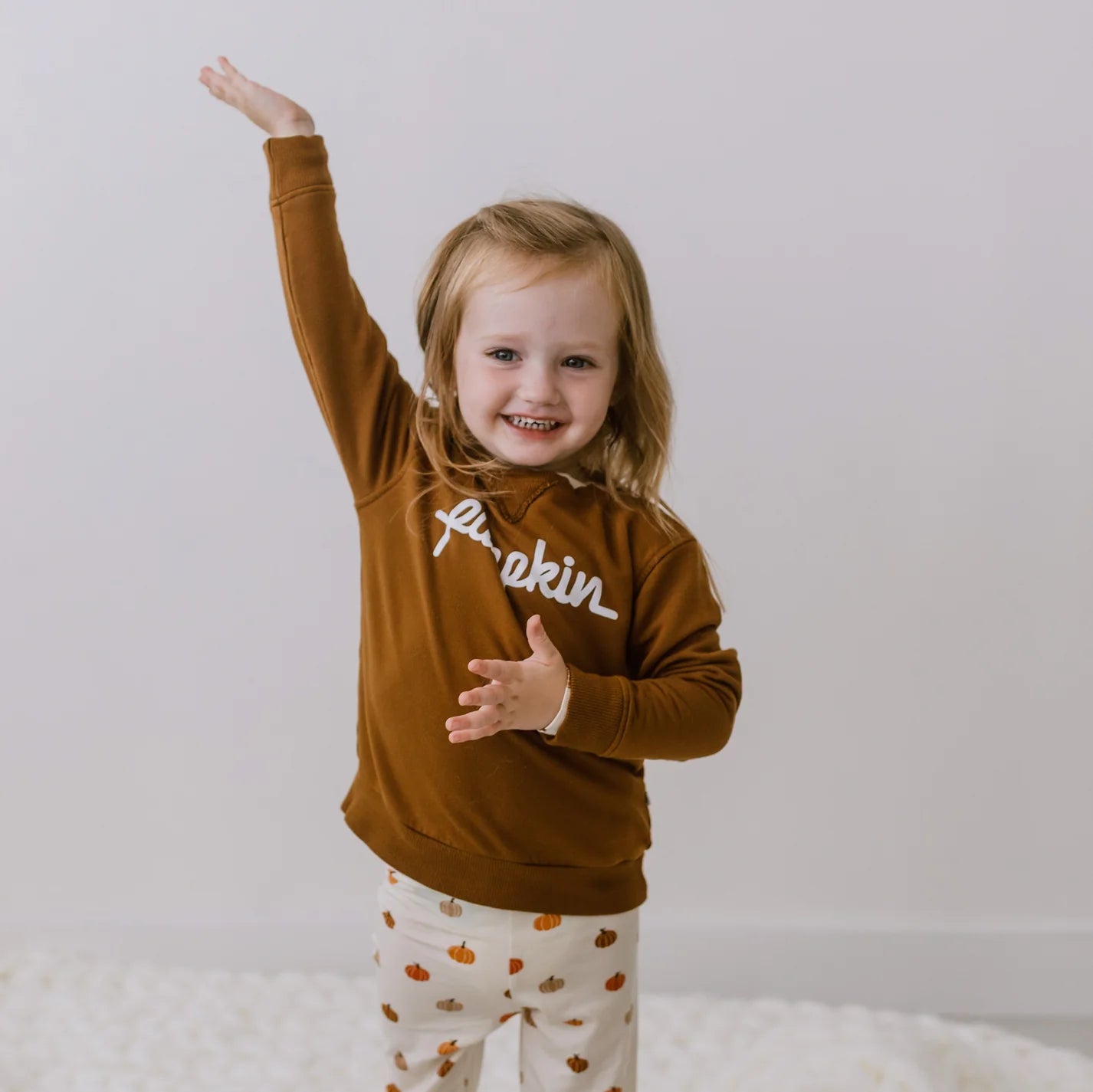 Pumpkin French Terry Pullover