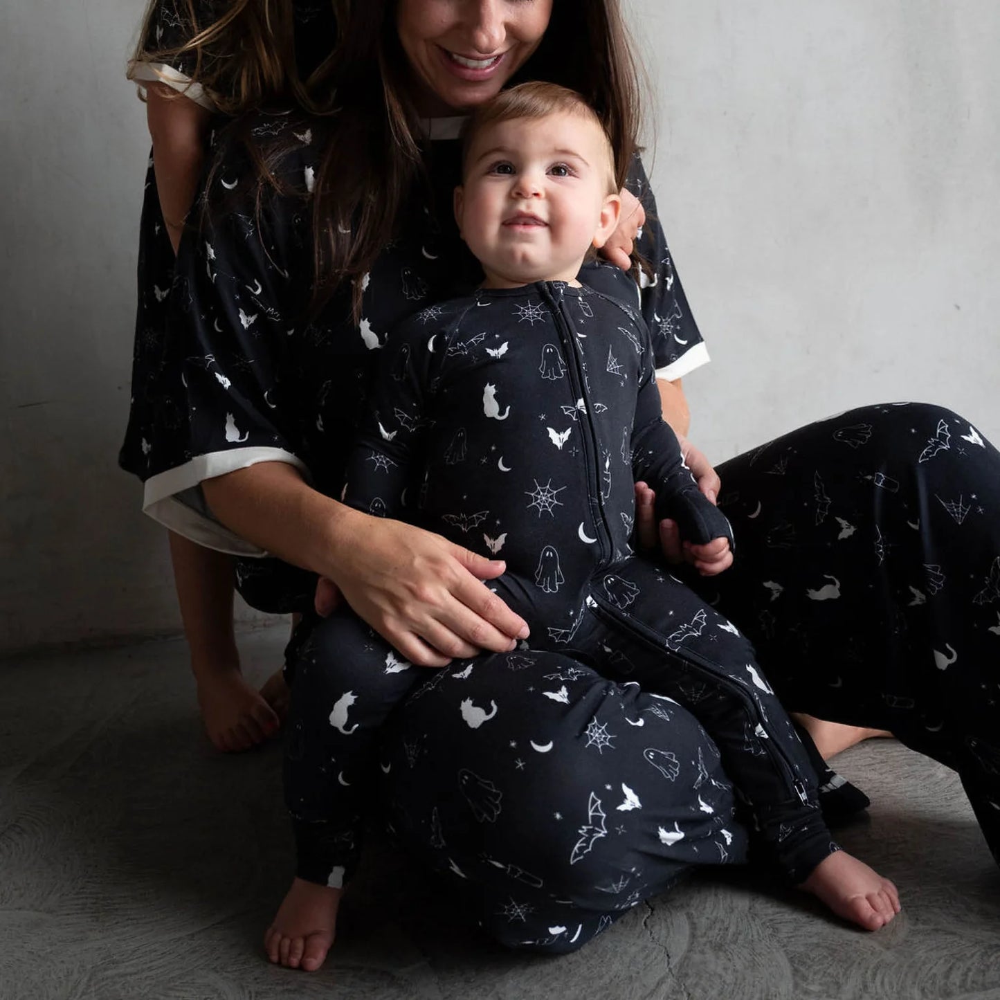 PRE-ORDER Spooky | Bamboo Zip Romper