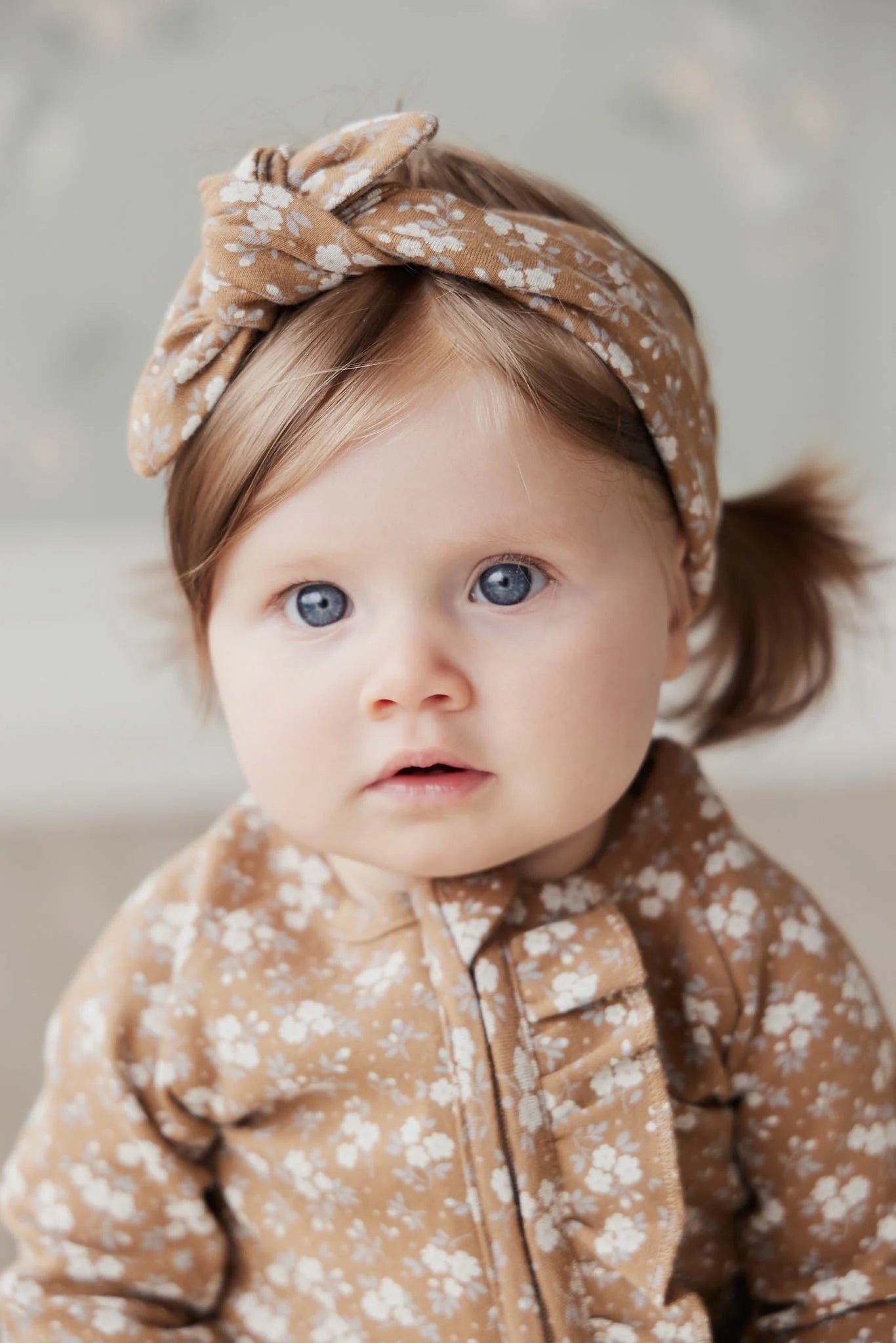 Organic Cotton Headband | Rosalie Field Caramel