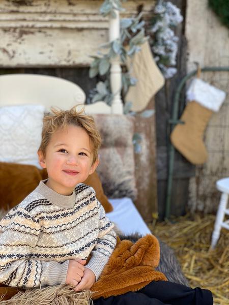 Fairisle Snowflake Sweater