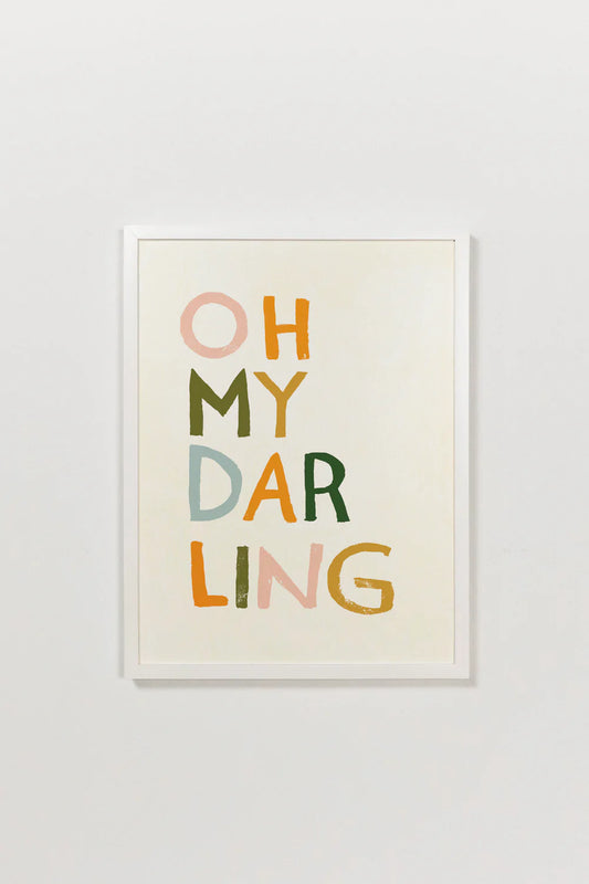 Oh my Darling Art Print 11x14