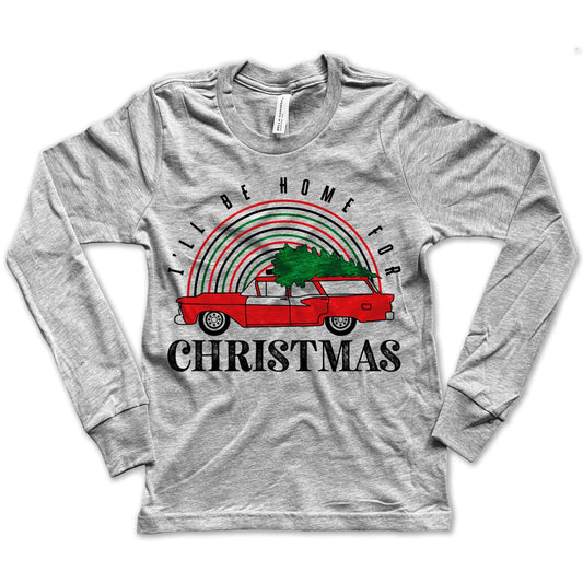 Home For Christmas Long Sleeve Tee