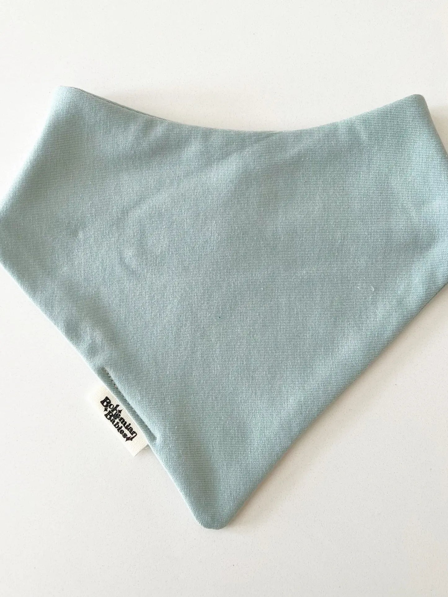 Bamboo Bandana Bib | Seafoam