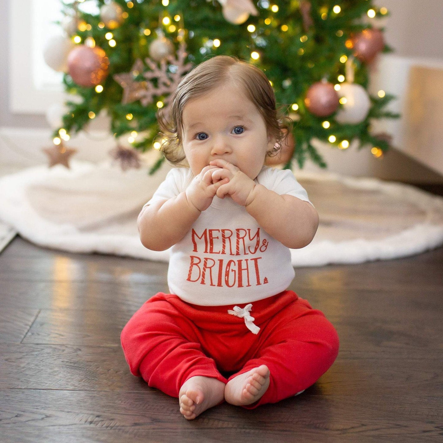 Holiday Onesie | Merry & Bright