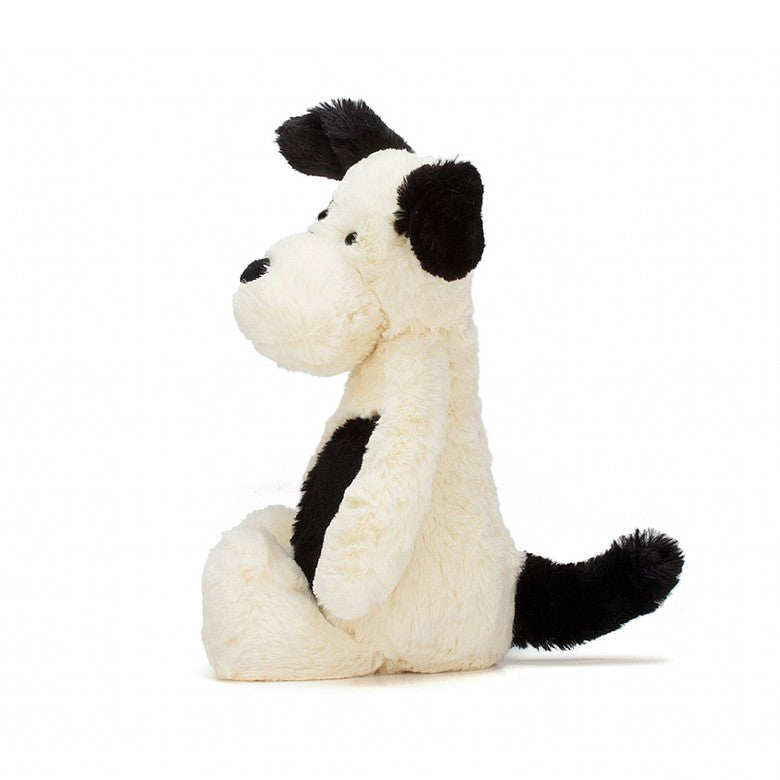 Bashful Black And Cream Puppy | Medium