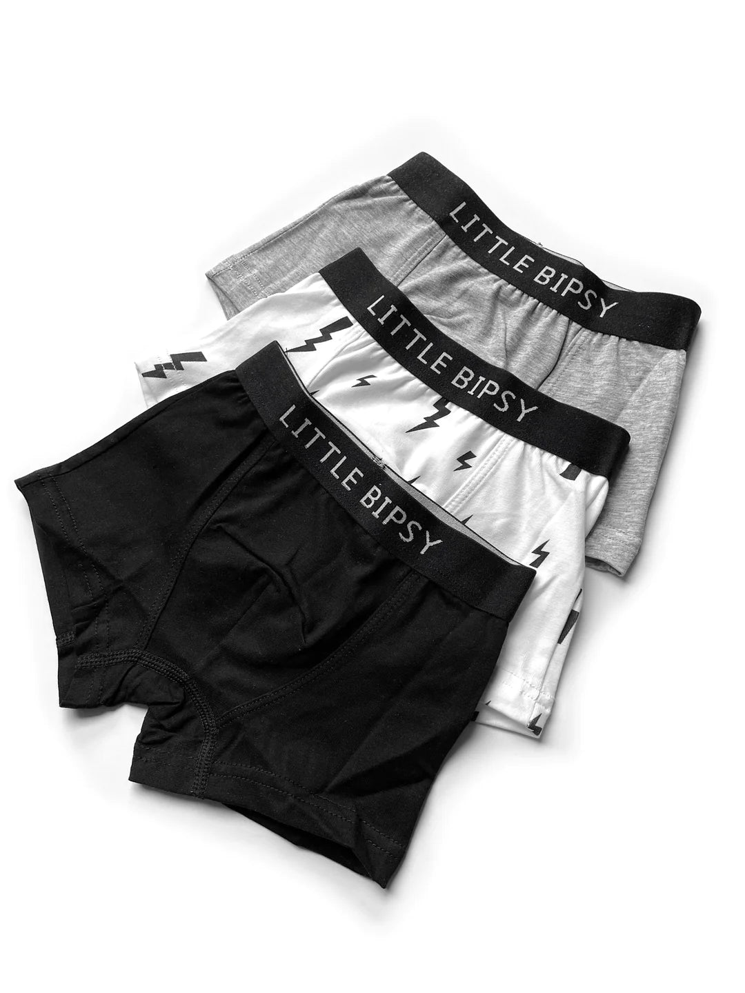 Boxer Brief 3-Pack | Black Grey White
