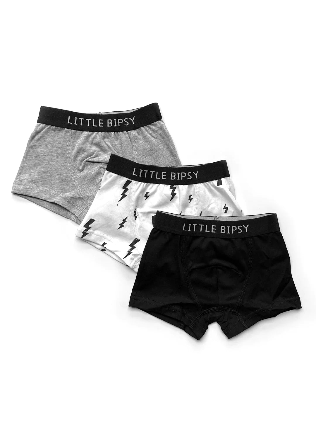 Boxer Brief 3-Pack | Black Grey White