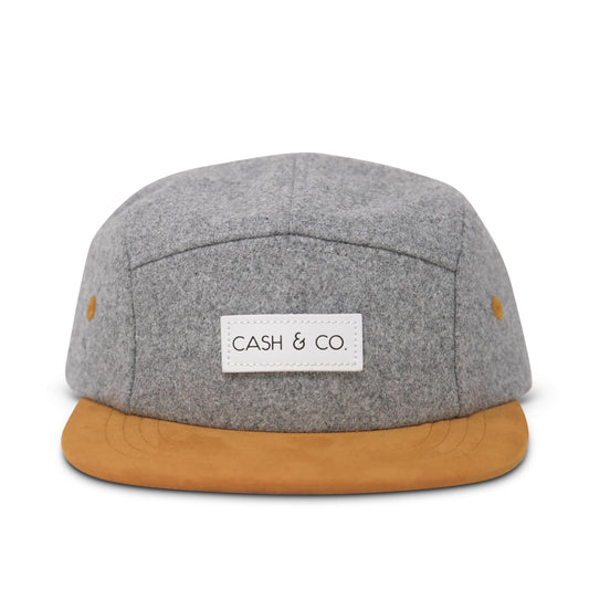 Camden | Grey & Brown Felt Hat