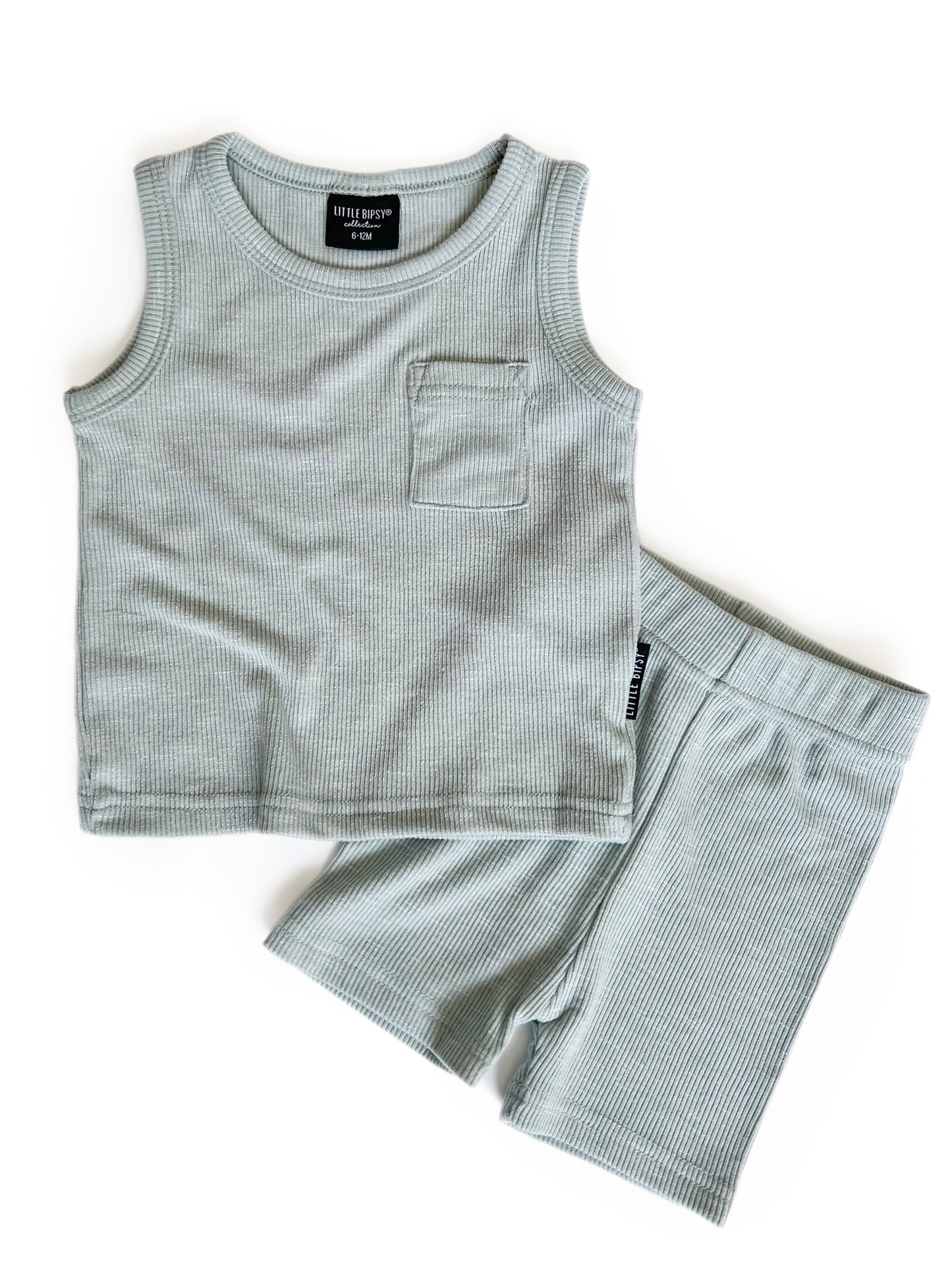 Ribbed Tank | Sea Side