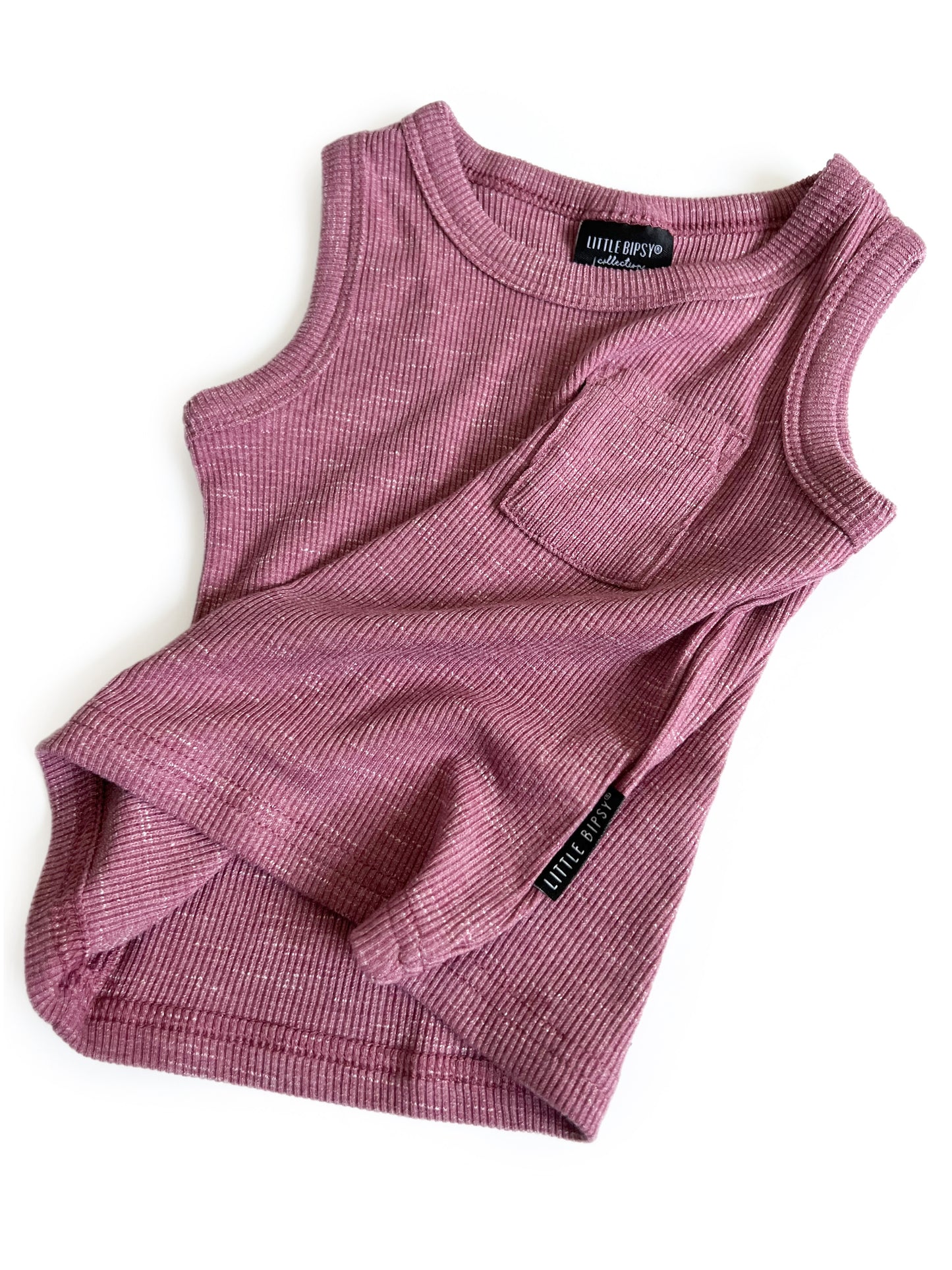 Ribbed Tank | Hibiscus