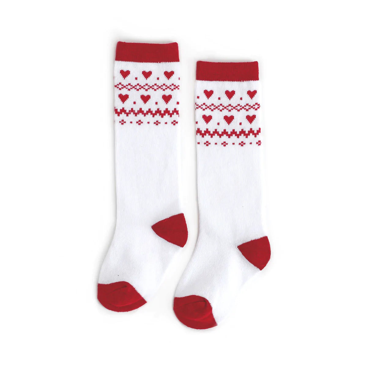Knee High Socks | Heart Fair Isle