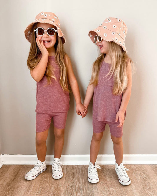 Ribbed Tank | Hibiscus