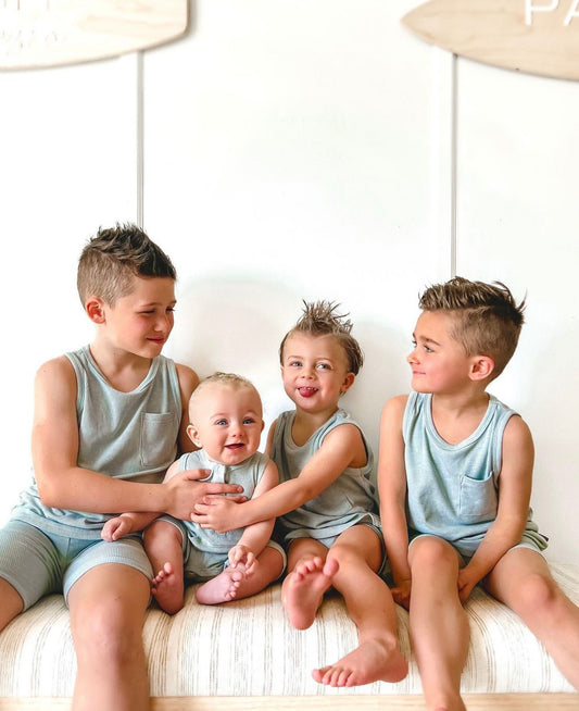 Ribbed Tank | Sea Side