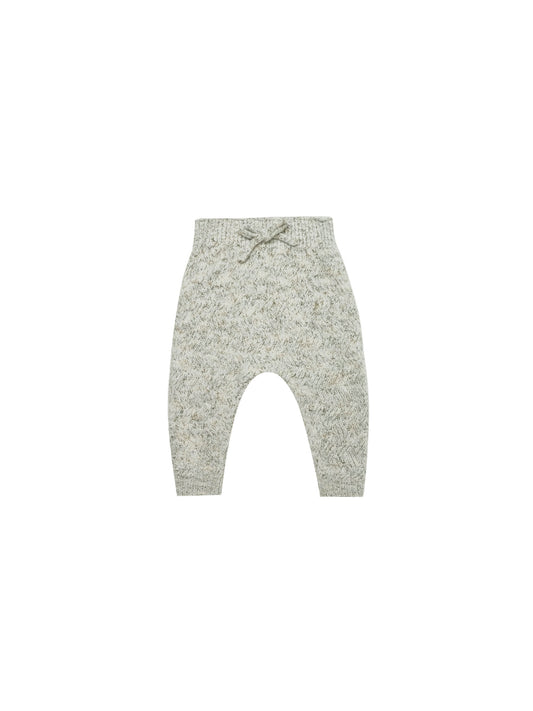 Cozy Heathered Knit Pant | Fern