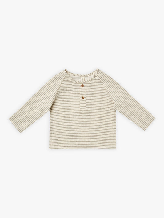 Zion Shirt | Basil Stripe