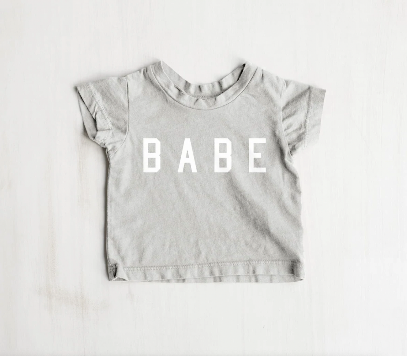 BABE Tee | Light Grey