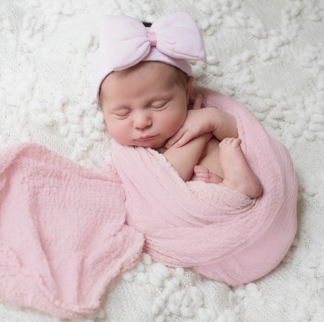 Newborn Hospital Grade Headband | Pink