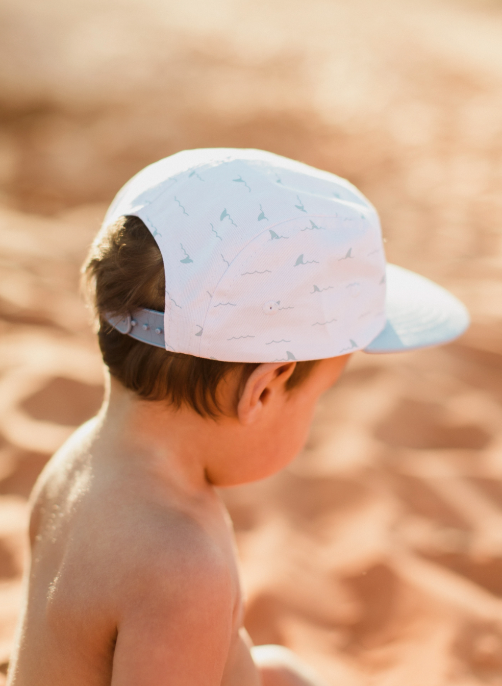 The Great White | White & Blue Hat