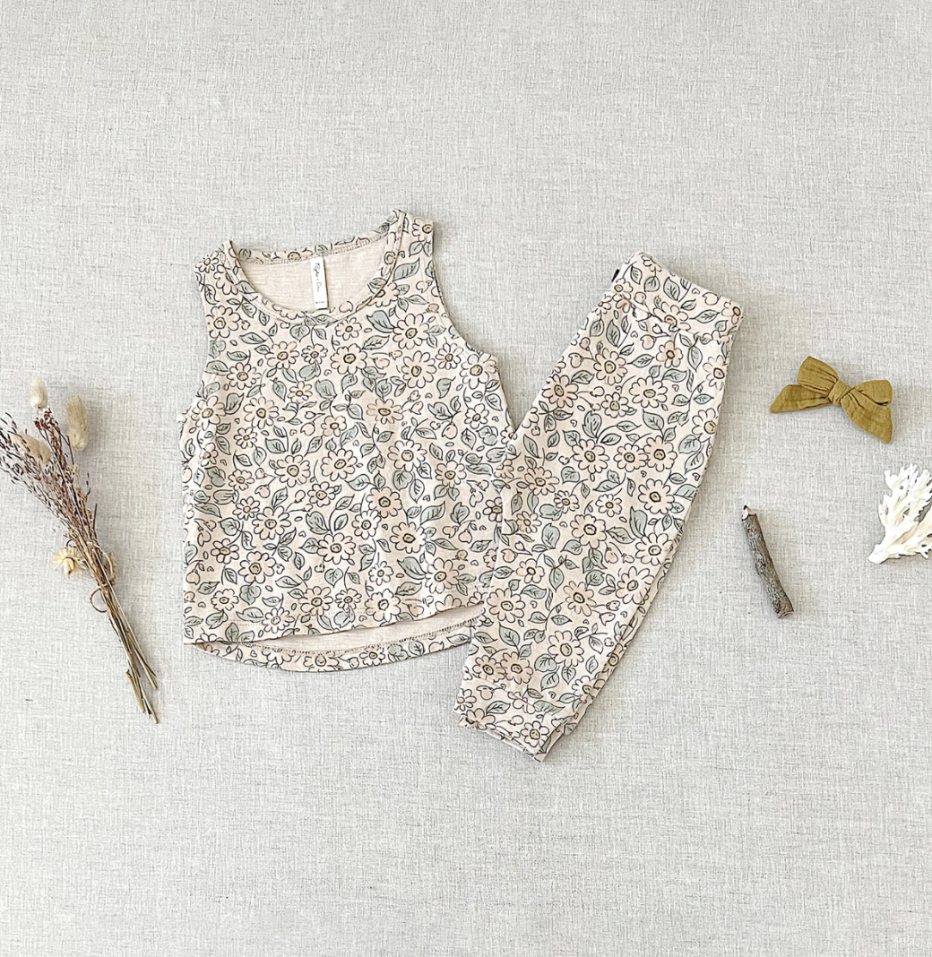 Slouch Pant | Blush Floral