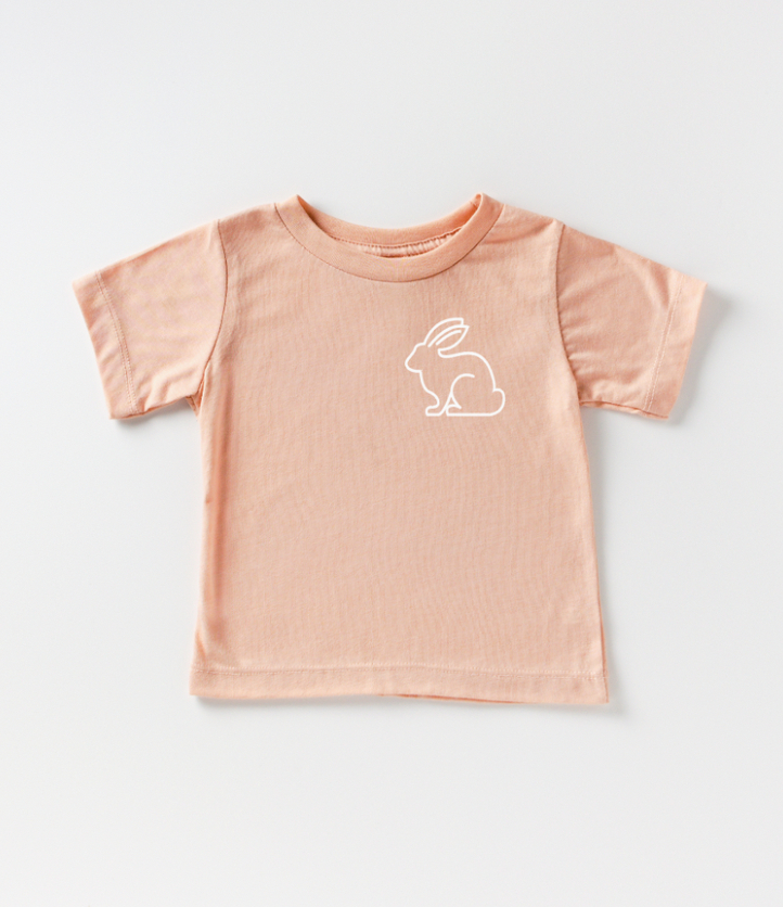 Baby Bunny Tee | Pink