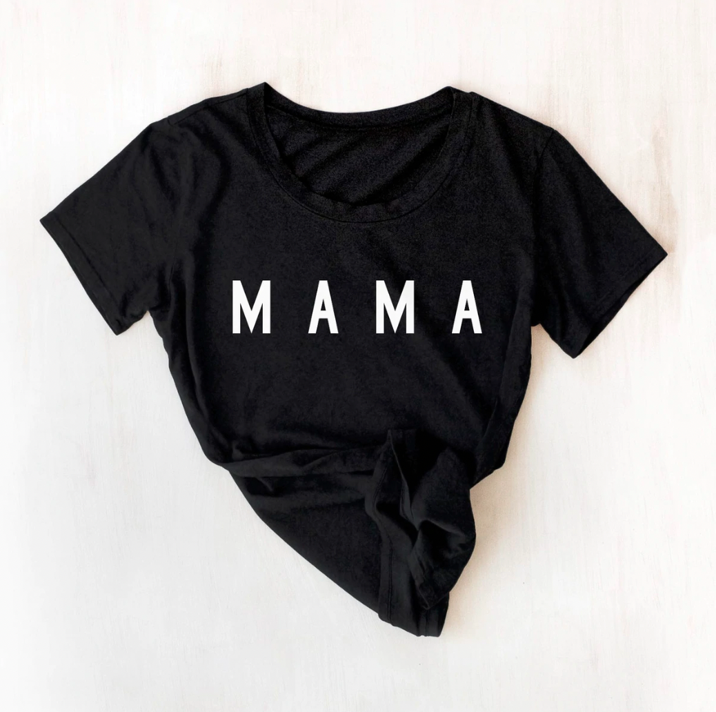 Women's MAMA Tee | Black