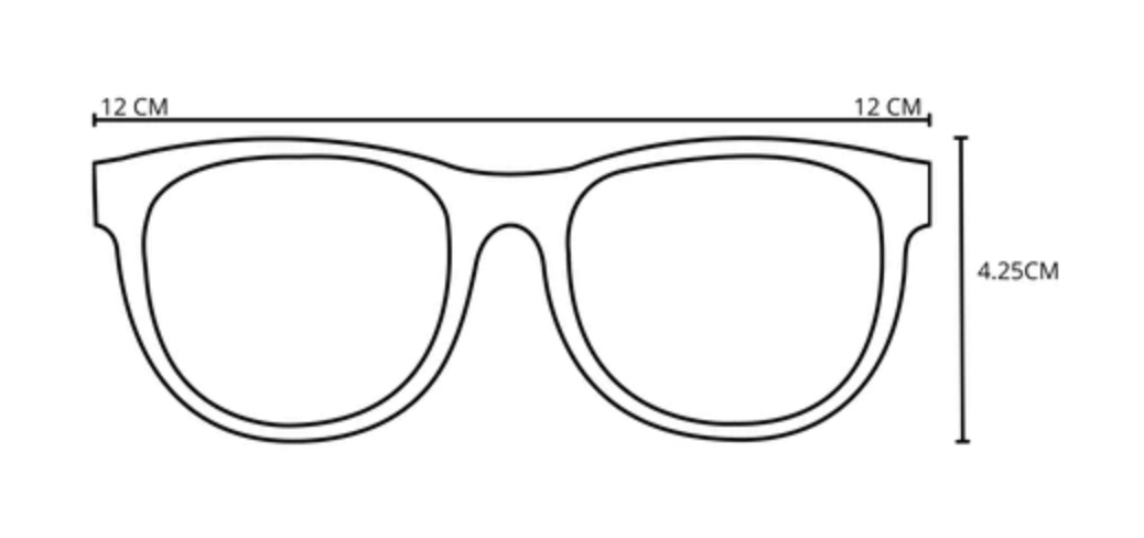 The Aviator Kids Sunny | Red w/ Mirrored Lens