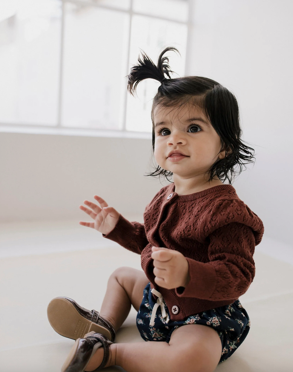 Zoey Cardigan | Cherry Mahogany