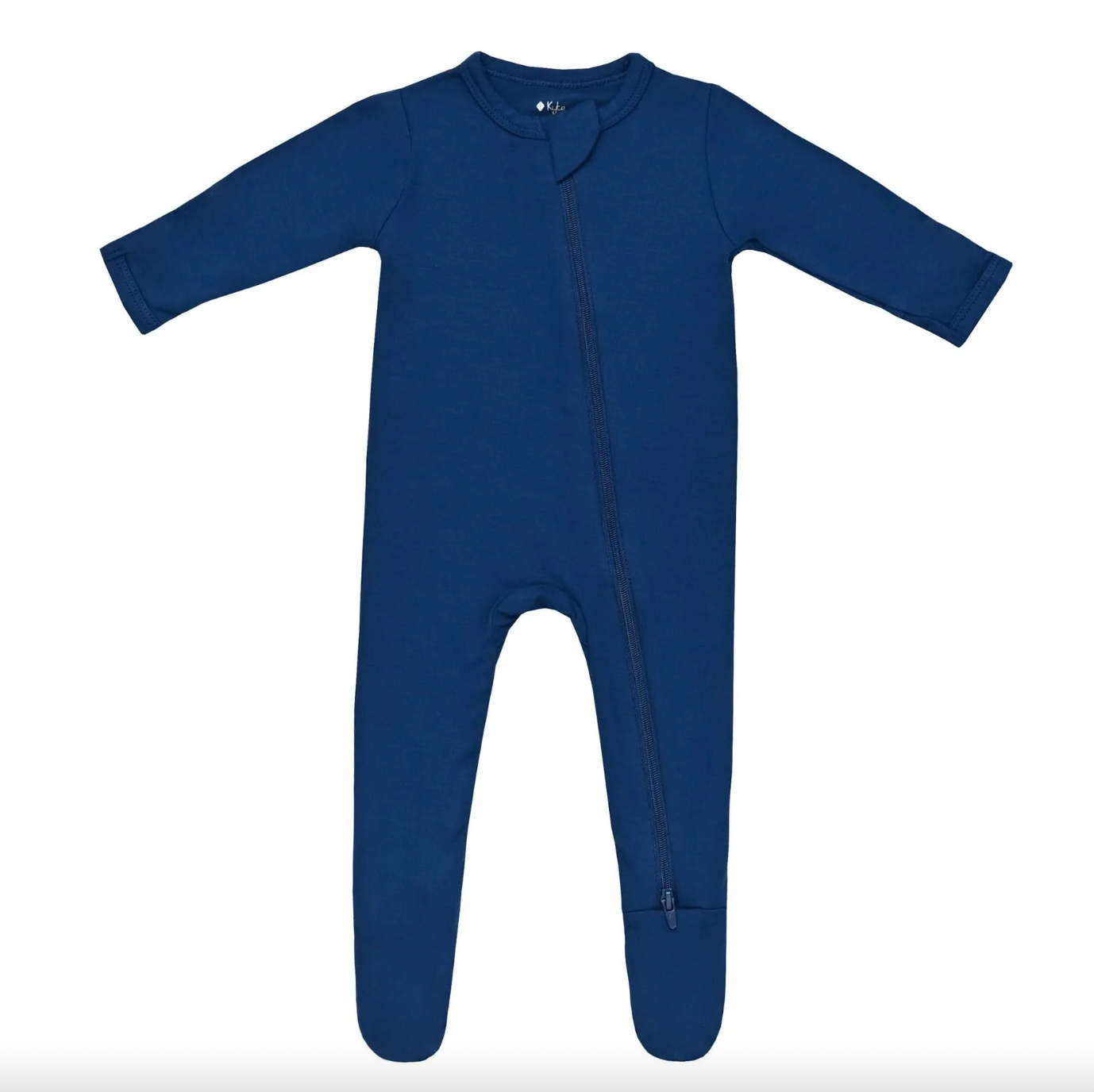 Bamboo Cotton Zippered Footie | Tahoe