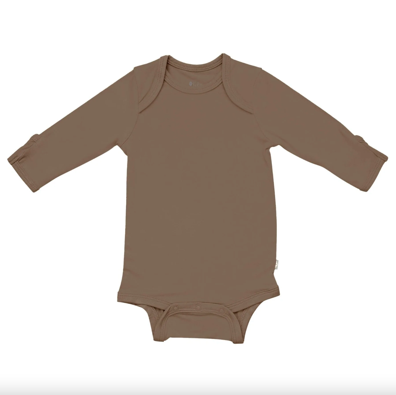 Bamboo Long Sleeve Bodysuit | Coffee