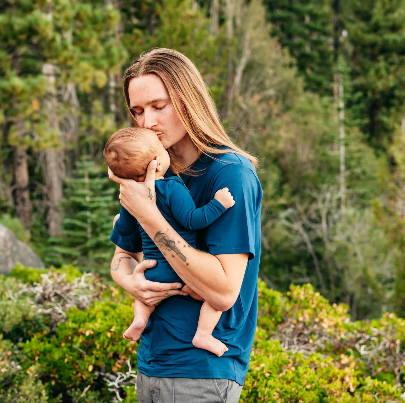 Bamboo Long Sleeve Bodysuit | Tahoe
