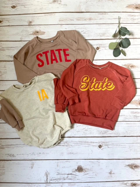 Baggy Sweatshirt Romper || State